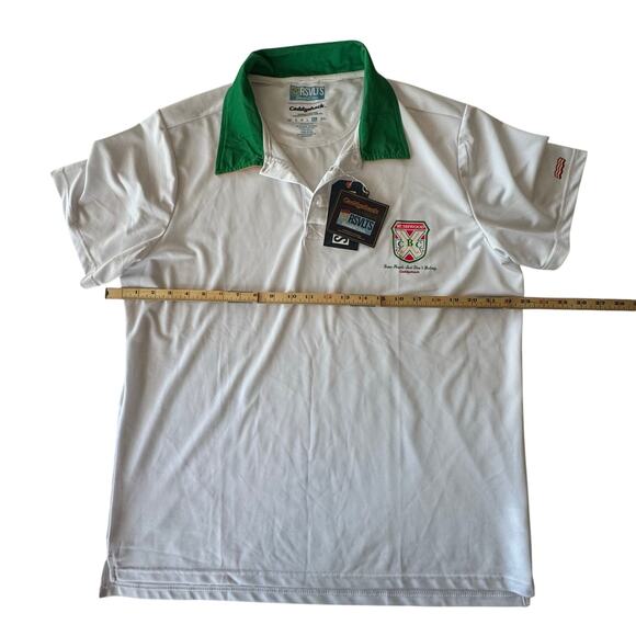 New w Tags RSVLTS Caddyshack Bushwood Breakfast Balls Golf Polo Short Sleeve XL - Picture 3 of 10